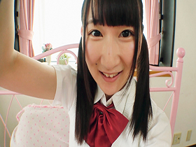 制服美少女自画撮り投稿オナニー　サンプル画像16